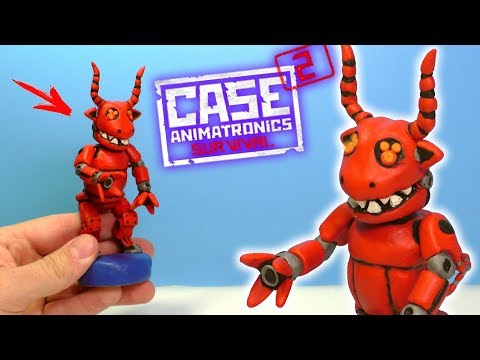 ЛЕПИМ БЫКА АНИМАТРОНИКА из игры CASE 2: Animatronics Survival