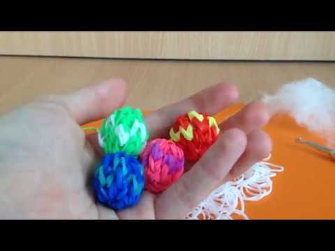 3D Пасхальное Яйцо из резинок на крючке