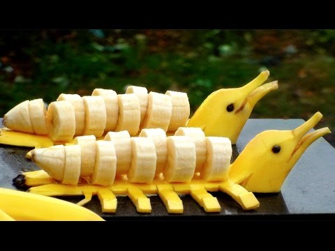 How to Make Banana Decoration 