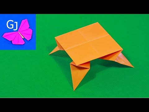 Оригами Стол из бумаги ❀ Мебель для кукол своими руками