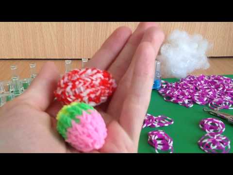 3d Пасхальное Яйцо из резинок на станке Rainbow Loom