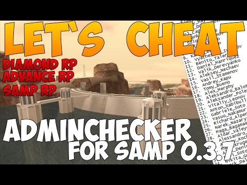 Let`s cheat (GTA SAMP) #184 - Админ чекер для самп 0.3.7 