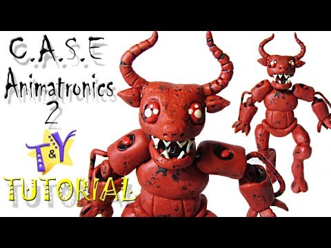 Как слепить Быка CASE Animatronics 2 Survival из пластилина Туториал Tutorial