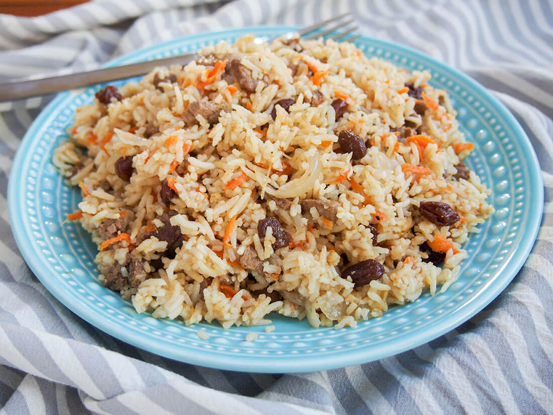 lamb pilaf