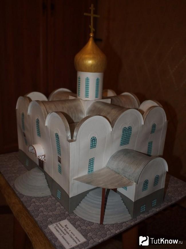 церковь своими руками поделка