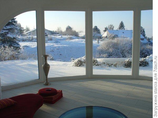 Зима за окном. Фото из интернета