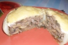 Патиссоны, фаршированные грибами