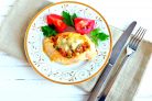 Куриные лодочки с начинкой из печени