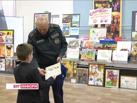 2016-04-14 г. Брест. Подведение итогов конкурса «Спасатели глазами детей». Телекомпания  Буг-ТВ.