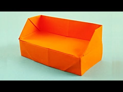 Как сделать мебель из бумаги своими руками 