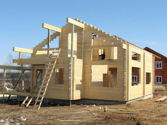 строительство деревянных домов технология