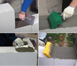Клеевой раствор для газобетона