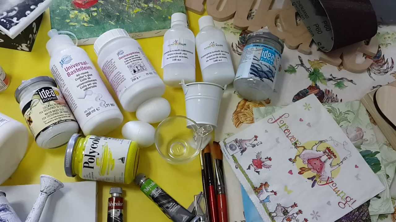 Материалы для декупажа