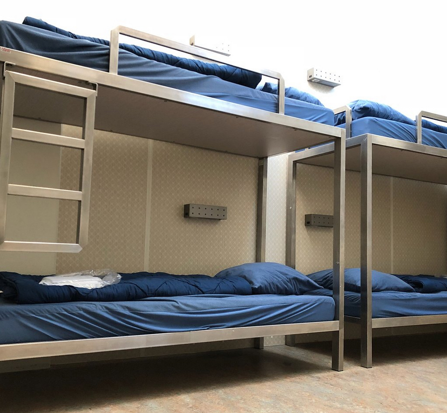 Двухъярусные кровати в хостеле Stayokay Rotterdam