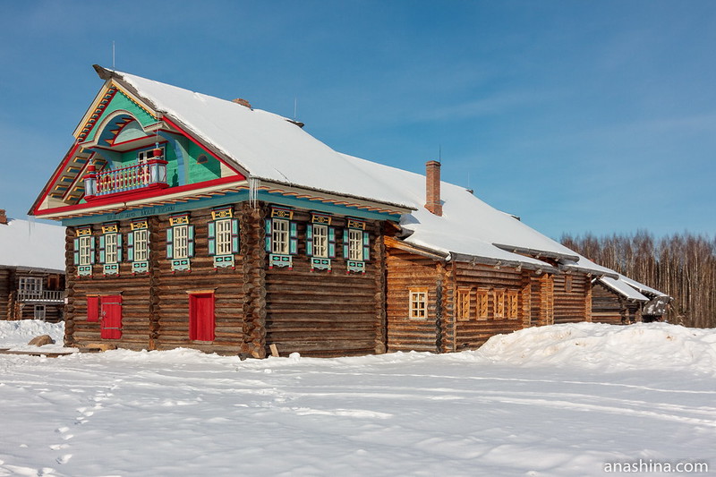 Дом В.Н.Копылова 1881 года из деревни Коростелево Коробицынского сельского совета Сямженского района
