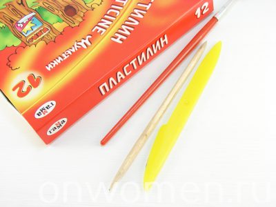 Носорог из пластилина