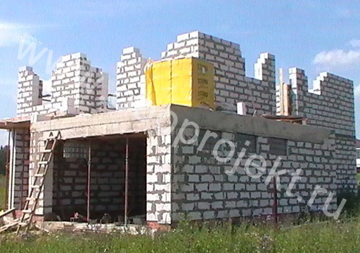 Стены из газосиликатных блоков
