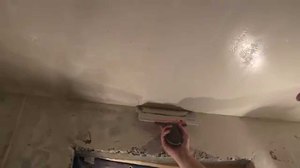 Финишная шпаклевка потолка