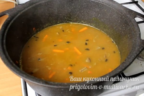 заливаем кипятком