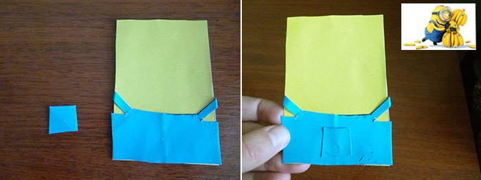 Как сделать миньона своими руками из бумаги, фото 3