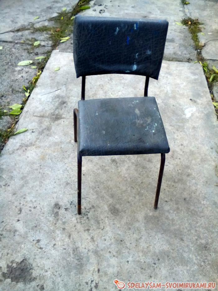 Реставрируем старый стул