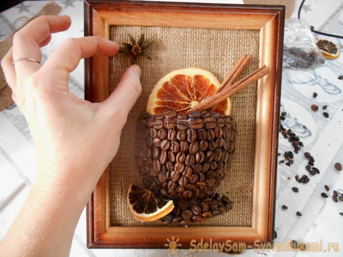 Кофейное панно на кухню Кофейное панно на кухню