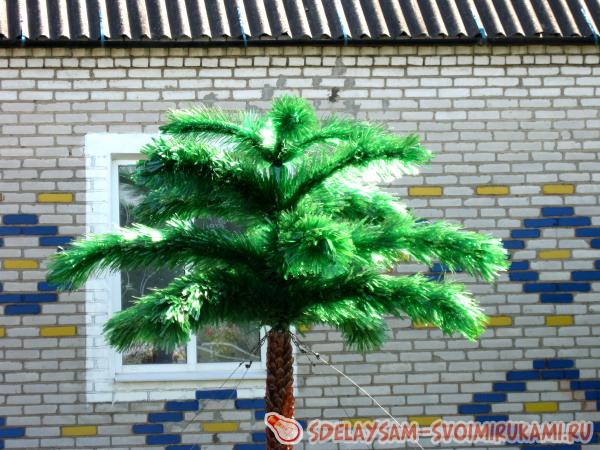 пальма из пластиковых бутылок пальма из пластиковых бутылок