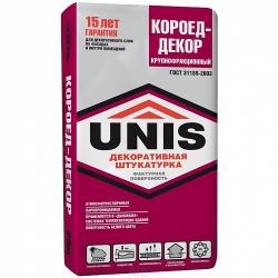 Штукатурка декоративная Unis / Юнис «Короед-Декор» 3,0 мм 25 кг