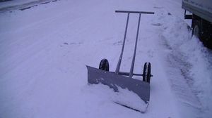 Лопаты снегоуборочные самодельные