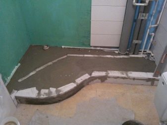 Как сделать подиум для душевой кабины своими руками?