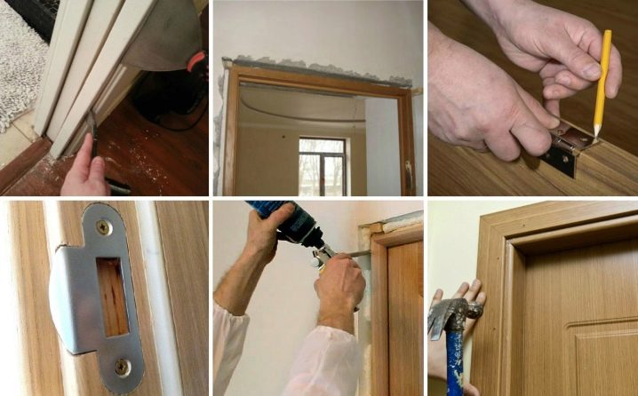 Как установить деревянные двери?