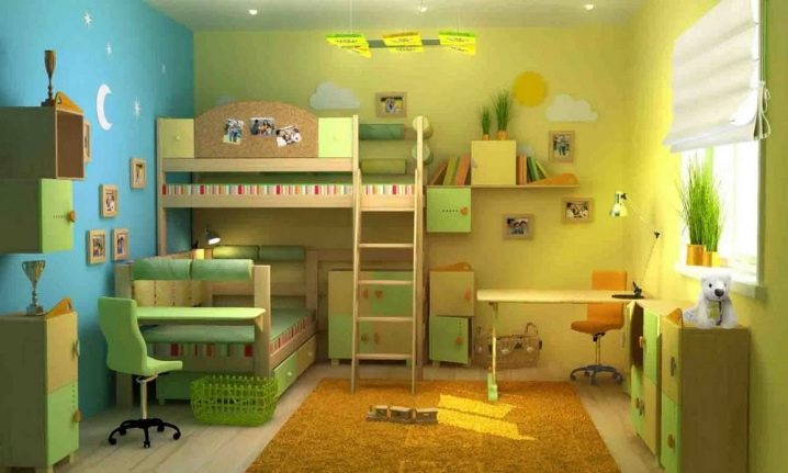 Какие обои подобрать в детскую комнату для разнополых детей?