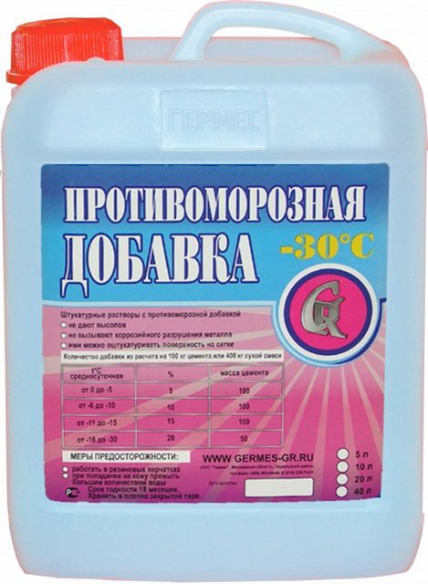 Решат ли всю глубину вопроса противоморозные добавки? Увы, нет ...