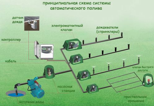 Система автоматического полива