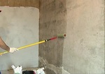 Грунтовка стены 2