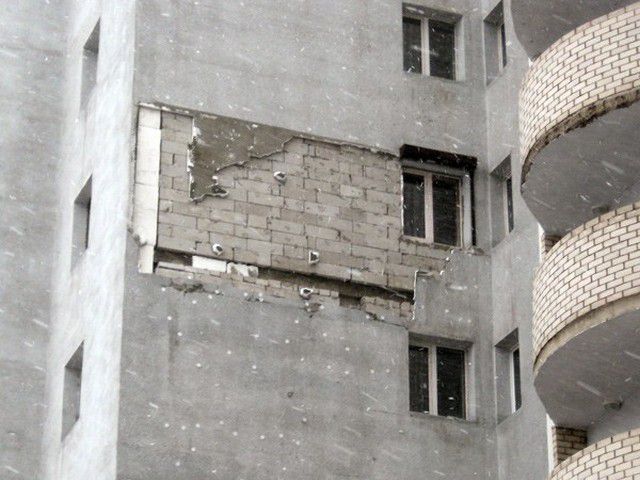 Утепление явно было проведено с нарушением технологии
