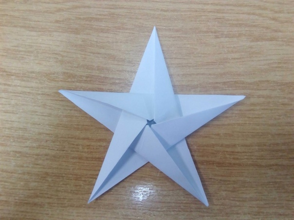 Как сделать звезду из картона: Звезда на елку из бумаги своими руками .