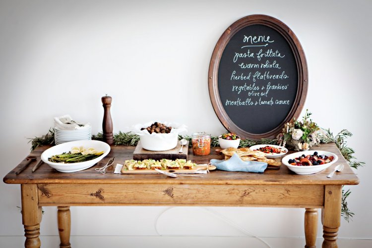 Грифельная доска на свадьбу