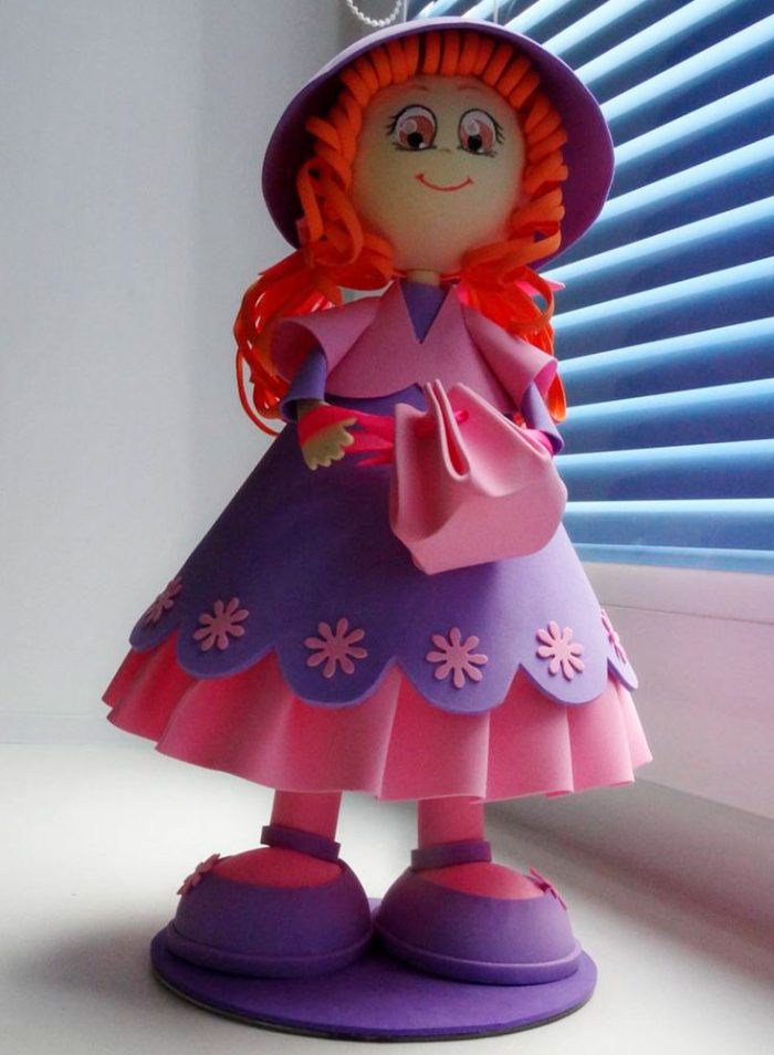 кукла из фоамирана