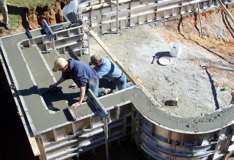 Использование бетона для строительства