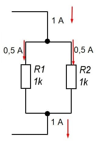 Параллельное включение резисторов