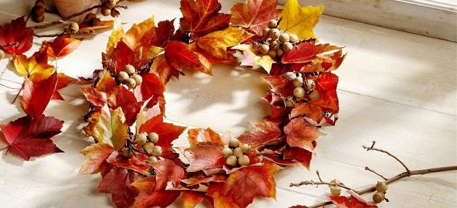 поделки из листьев на тему осень