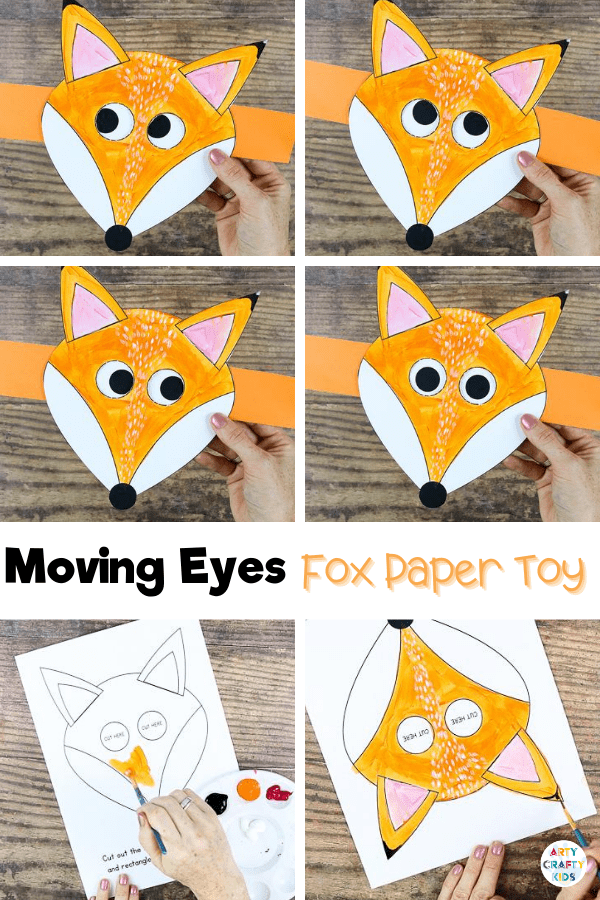 Moving Eye Fox Craft: It