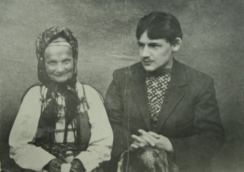 М.Д.Кривополенова и Б.В.Шергин (1915 год)