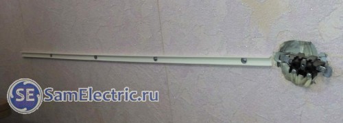 Монтаж кабель-канала к новой розетке Монтаж кабель-канала к новой розетке