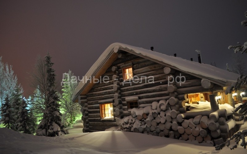 Можно ли не топить деревянный дом зимой