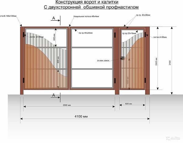 Схема установки