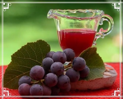закладка винограда в бутыль